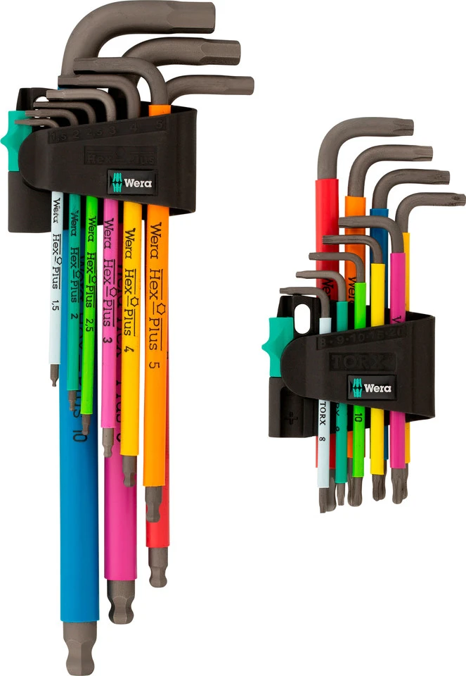 Wera Set De Clef Coudées Torx + Hex-Plus 1 Wera Set De Clef Coudées Torx + Hex-Plus
