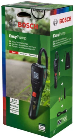 Bosch Pompe à Air à Batterie EasyPump 10,3bar 8 Bosch Pompe à Air à Batterie EasyPump 10,3bar -Vélos Pièces Magasin Bosch EasyPump 10 3bar Akku Druckluftpumpe 2199600100 c