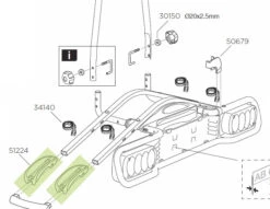 Thule Support De Roue 940-943 -Vélos Pièces Magasin Thule 2